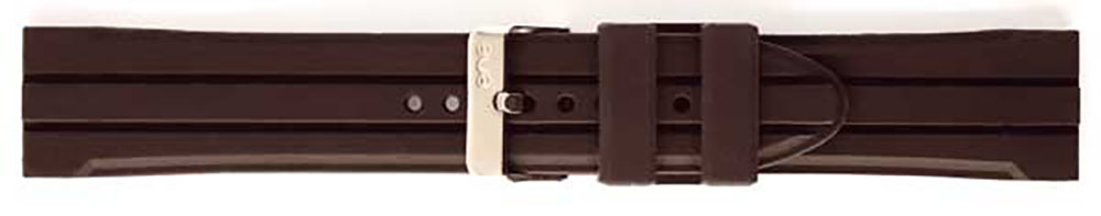 Uhrenarmband SILIKON schwarz passend SEIKO CASIO 22mm 10060001 7530