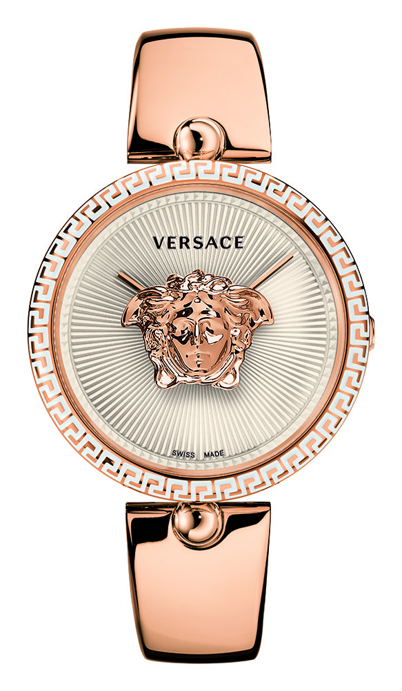 Orig. Versace Damenuhr VCO11 edler Stahl roségold Analog UVP:1290,-€ NEU 12515