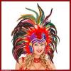 Großer Tropicana Federkopfschmuck # 1933M