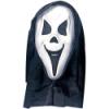 Lustige Screammaske mit Kapuze # 6738Y