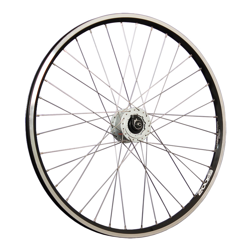 Taylor Wheels 26inch bike front wheel ZAC2000 dynamo roller brake black