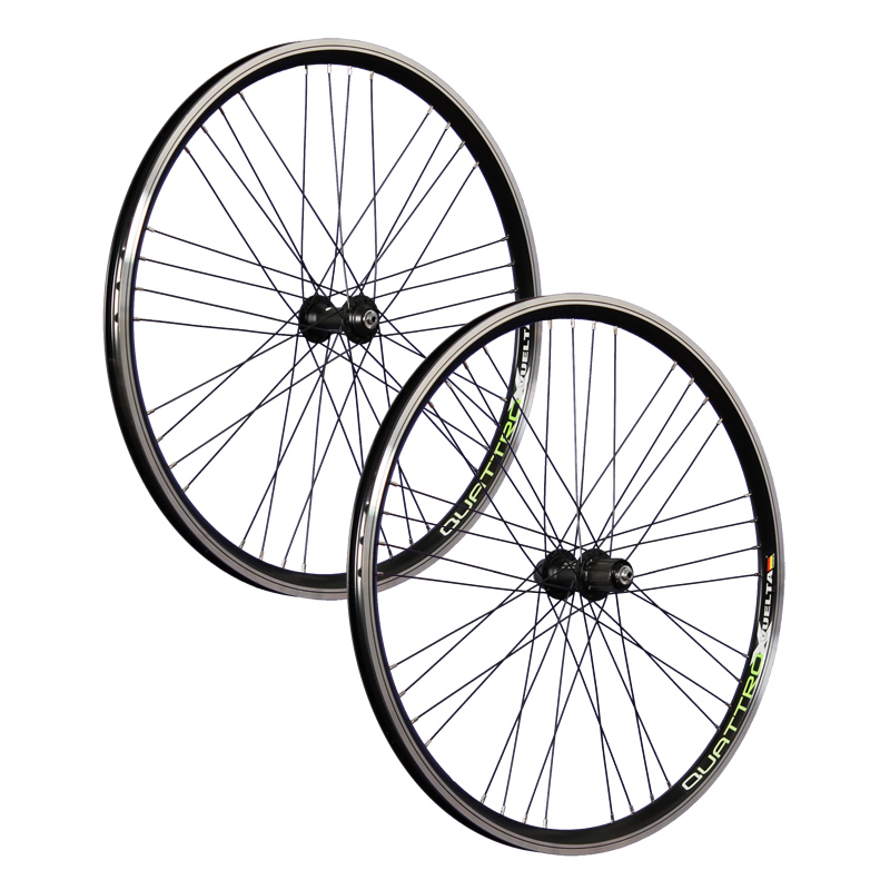 Vuelta 26 Zoll Laufradsatz Airtec1 Shimano Deore XT HB / FH-T780 schwarz