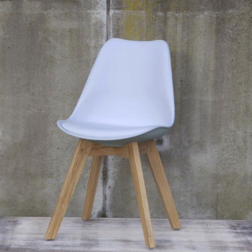 DESIGN Stuhl 'LEISURE' aus Kunstleder & Holz Wohnzimmer Möbel | eBay