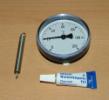 Anlegethermometer &Oslash;63mm -120&deg;C + W&auml;rmeleitpaste(5257#