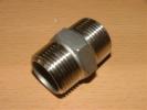 Edelstahl-Fitting Doppelnippel (V2A) 3/8" AG (4122#