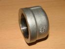 Edelstahl-Fitting Kappe rund (V2A) 3/8"IG ( 4164#