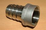 Edelstahl-Schlauchst&uuml;ck (V2A) 1/2"IG x 14,5 mm  (5071#