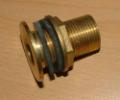 Messingau&szlig;enborddurchla&szlig; 3/4" (4456#