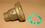Messing Pumpenverschraubung einfach 1 1/2"x1/2"IG(5370#