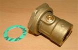 Messing Pumpenverschraubung einfach 1 1/2"x3/4"IG(5371#