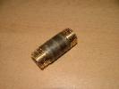Rotgu&szlig; Gewindef.Rohrdoppeln. 3/8"x40mm AG/AG (3219#