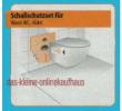 Schallschutzset f&uuml;r Ihr Wand WC + Bidet (918#