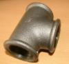 Tempergu&szlig; T-St&uuml;ck schwarz 4"x 4"x 4"IG (181#