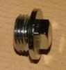 Messing Fit.verchr. Stopfen mit Vierkant AG 3/8" (2435*
