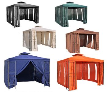 Ersatzdach WASSERDICHT 3x3m für Pavillon Partyzelt m. Kaminabzug viele