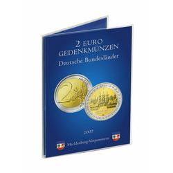 Euro Folder Euro-Set Sammelkarte 2 Euro Schloss Schwerin