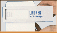 Ersatzspezialfolie für LINDNER - Letterscope