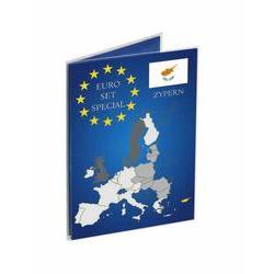 Euro Folder Euro-Set Sammelkarte Kursmünzsatz Zypern