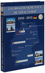 Lindner: Klappalbum 2-Euro Bundesländer BAND 2 2010-13