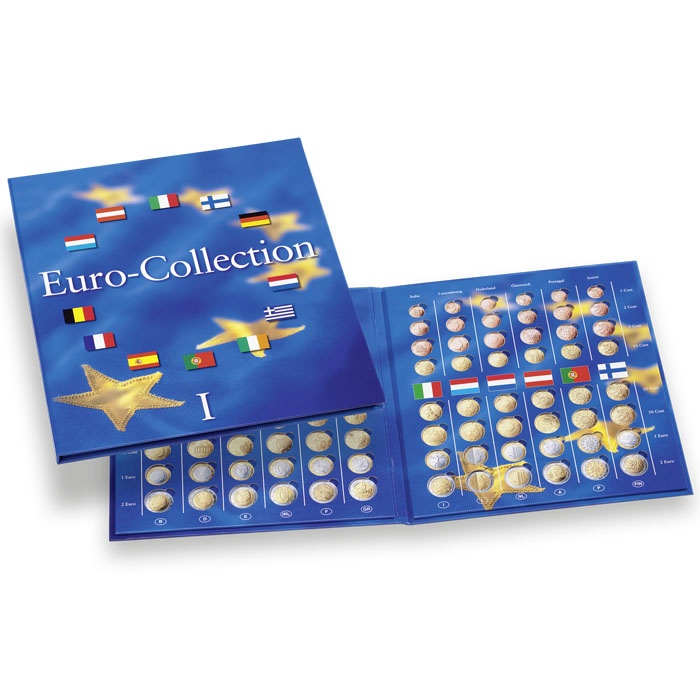 Münzalbum PRESSO: Euro Münzen für 12 Euro Gründerländer