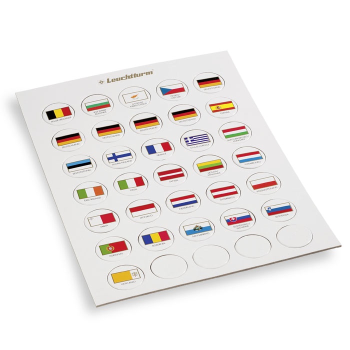 Leuchtturm: Flaggen Chips für CAPS26 mit 35 Flaggen