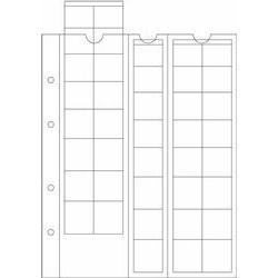 Münzhüllen OPTIMA M40, für 40 Münzen bis 26mm Eurosätze