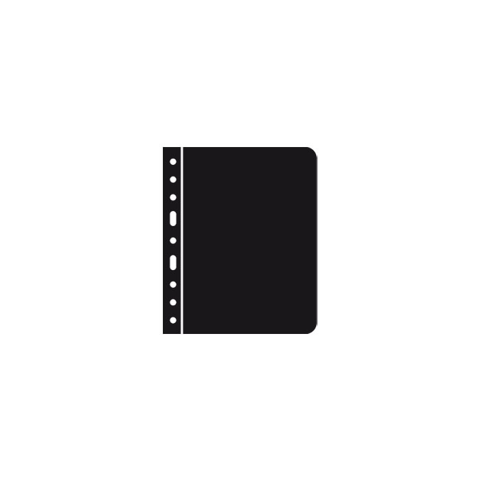 Leuchtturm: Zwischenlagen VARIO schwarz, 5er-Pack