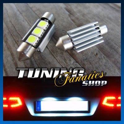 High Power LED Kennzeichenbeleuchtung SMD VW Golf 5 V 6 VI ++ R GTI R32 CANBUS