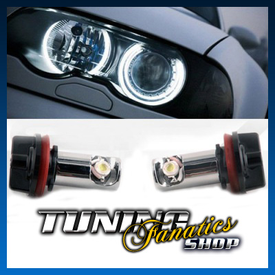 BMW X1 X5 X6 H8 Angel Eyes LED Brenner Xenon LCI 7000K