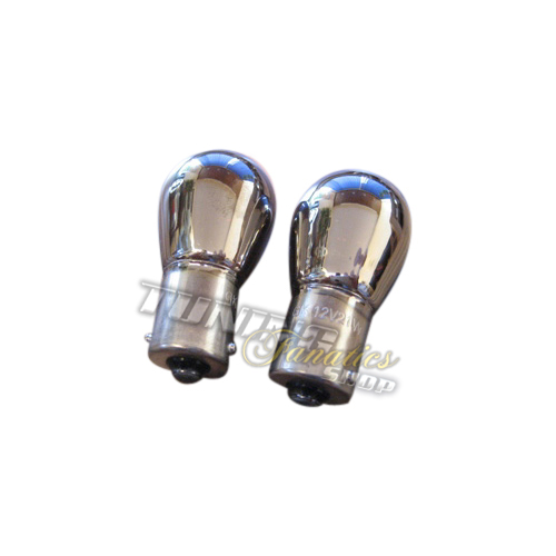 NEU Chrom Birnen 21Watt  = Rot -Bremslicht Schlusslicht