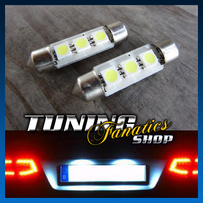 High Power LED Kennzeichenbeleuchtung SMD Renault Laguna I II 1 2 ++ CANBUS