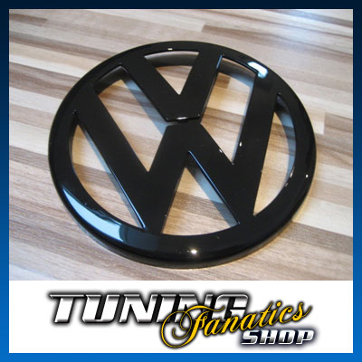 VW Emblem Zeichen Golf 5 V SCHWARZ Kühlergrill GTI R32  