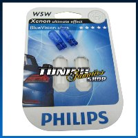 2x Philips Blue Xenon Look Birnen Lampen Standlicht T10 W5W KEINE