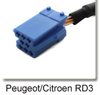 USB SD Adapter MP3 Interface AUX CD Wehsler passend für Peugeot 106 2005-2012 