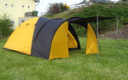 Kuppelzelt zelten