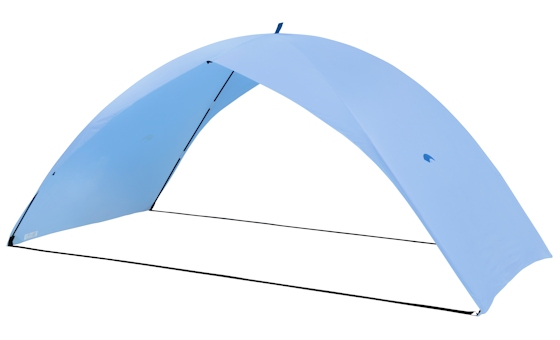 SKINCOM Easy For Two XXL Sonnenschutz-Zelt Strandmuschel Hellbla