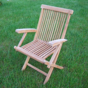 Teak Stuhl