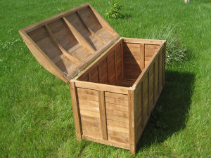 Teaktruhe