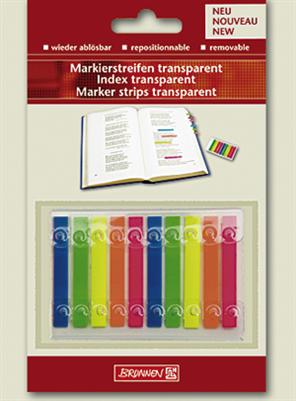 Markierstreifen transparent 5 Farben von Brunnen