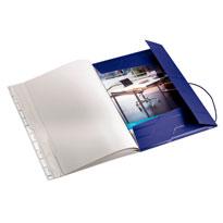 Leitz 4617-35 Ordnungsmappe Prestige 6 Fächer PP blau