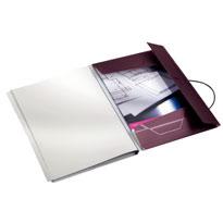 Leitz 4618-76 Ordnungsmappe Prestige 12 Fächer mahagoni