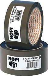 Nopi Packband 50mm x 66m braun von Tesa
