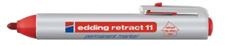 edding retract 11 permanentmarker Druckmechanik in blau