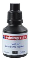 edding T 25 refill ink permanent marker in blau