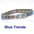 Italian Charms Armband 18 Module Heiligenbilder