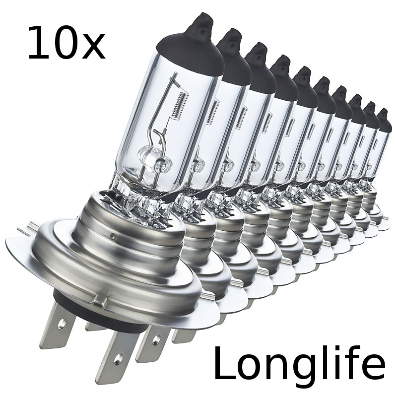 10 Osram 64210L H7 LL PX26d Longlife Lampe 12 Volt 55 Watt Long Life ...