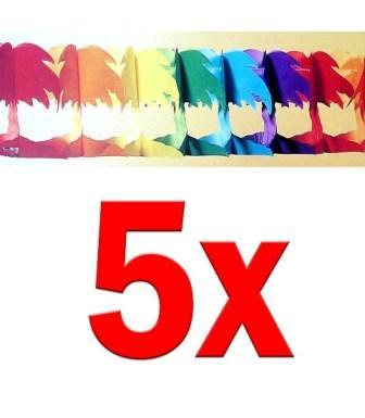 5-Girlanden-PALME-Themen-party-Suedsee-Insel-Strand-Dekoration-Urlaubs-Stimmung