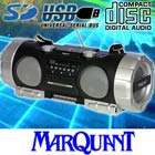 EL100117 Ghettoblaster CD/MP3/RADIO/KASSETTE/USB/SD