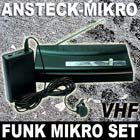 EL179914 VHF Funkmikrofon Set FM-9020 Ansteckmikrofon