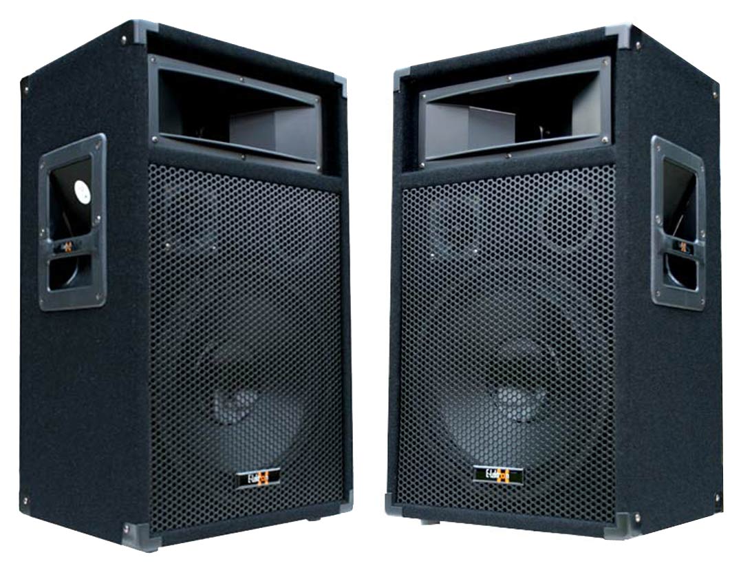 2  Rockville BPA12 12 Pro Active 600w DJ PA Speaker W Bluetooth Stands Mics